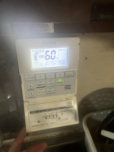 修理後に正常に沸き上げしているエコキュート