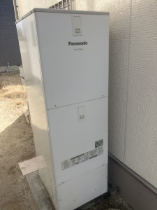 玉野市で水漏れが発生しているパナソニックエコキュートHE-N37HQ